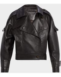 A.L.C. - Miles Leather Utility Jacket - Lyst