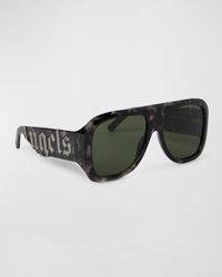 Palm Angels - Sonoma Acetate Shield Sunglasses - Lyst
