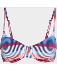 Solid & Striped - The Eva Striped Bikini Top - Lyst