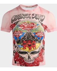 Alice + Olivia - X Grateful Dead Tess Crewneck Tee - Lyst