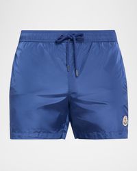 Moncler - Apos;S Drawstring Swim Shorts - Lyst