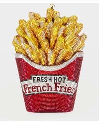 Judith Leiber - Fresh Hot French Fries Crystal Minaudiere Clutch Bag - Lyst