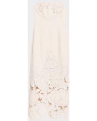 chinese dress ladies Rayna Appliqué Bustier Maxi Dress main image 0