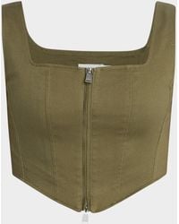 Jonathan Simkhai - Kateri Sleeveless Bustier Top - Lyst