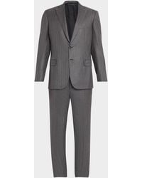 Brioni - Apos;S Tonal Herringbone Wool-Silk Two-Piece Suit - Lyst