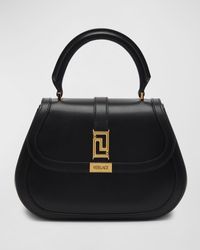 Versace - Greca Goddess Medium Leather Top-handle Bag - Lyst