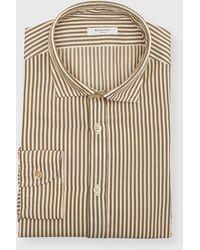 Boglioli - Striped Dress Shirt - Lyst