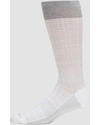 Marcoliani - Tartan Check Mid-calf Socks - Lyst