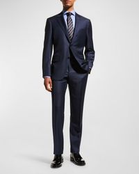 Canali - Solid Wool Two-Piece Suit - Lyst