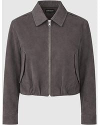 Lamarque - Robbie Suede Bomber Jacket - Lyst