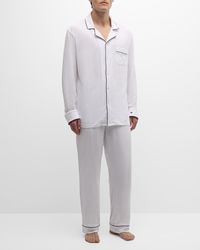 Petite Plume - Pima Cotton Long Pajama Set - Lyst