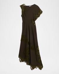 lace mini dress white ROSEE de MATIN LONG SLEEVE filter_FabricFamily:bamboo-jersey-lightweight Vestidos De Noche Rose adding fluidity and sculpture Color:Warm White/Honey