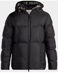Moncler - Apos;S Montcla Logo Hooded Down Jacket - Lyst