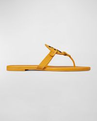 Tory Burch - Miller Soft Leather Sandals - Lyst
