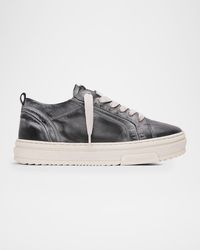 Represent - Apos;S Htn Distressed Leather Sneakers - Lyst