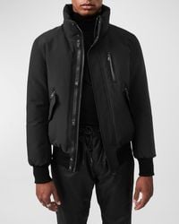Mackage - Dixon Down Bomber Jacket With Hooded Bib - Lyst