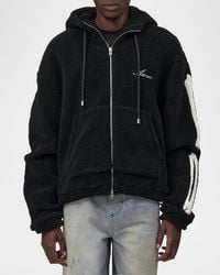 Amiri - Apos;S Bones Fleece Full-Zip Hoodie - Lyst