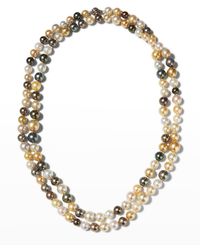 Belpearl - 18k Long Multicolor Pearl Necklace, 50"l - Lyst