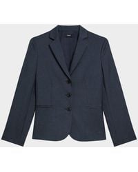 Theory - Shrunken Three-Button Jacket - Lyst