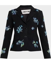 Libertine - Bluebell Lane Single-Breasted Classic Jacket - Lyst
