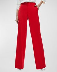 Alice + Olivia - Calvin High-Rise Wide-Leg Baggy Trousers - Lyst