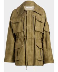 Co. - Camo Tton-Blend Military Jacket - Lyst