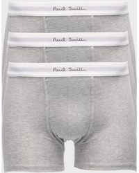 Paul Smith - Apos;S 3-Pack Long Leg Trunks - Lyst