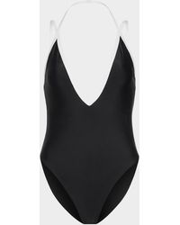 Ramy Brook - Bia Plunge One-Piece Swimsuit - Lyst