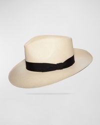Worth & Worth by Orlando Palacios - Casablanca Montecristi Panama Straw Hat - Lyst