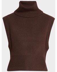Jonathan Simkhai - Maple Ribbed Sweater Top - Lyst