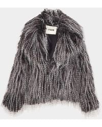 STAUD - Soprano Faux-Fur Jacket - Lyst