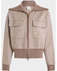 Varley - Ablett Houndstooth Jacquard Jacket - Lyst
