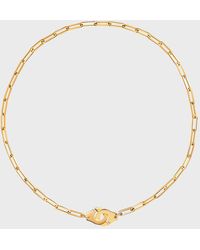 Dinh Van - Yellow Gold Menottes R12 Large Chain Necklace - Lyst