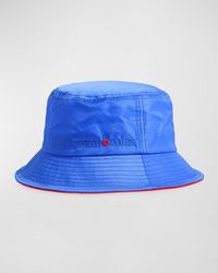 Keith James - Logo Nylon Bucket Hat - Lyst