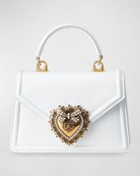 Dolce & Gabbana - Devotion Mini Leather Top-handle Bag - Lyst