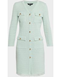 Misook - Heritage Tonal Fringe-Trim Knit Jacket - Lyst