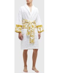 Versace - Barocco Sleeve Robe - Lyst