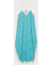 Zadig & Voltaire - Ristyl Chain Silk Slip Dress - Lyst