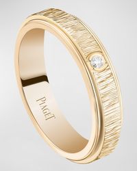 Piaget - Possession Palace 18k Rose Gold Diamond Band Ring, Eu 53 / Us 6.25 - Lyst
