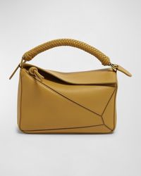 Loewe - Small Puzzle Leather Top-Handle Bag - Lyst