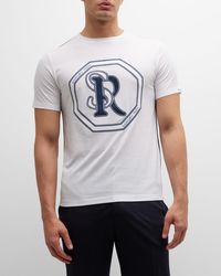 Stefano Ricci - Embroidered Logo T-Shirt - Lyst