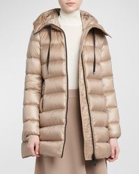 Moncler - Suyen Down Quilted Nylon Hooded Parka - Lyst