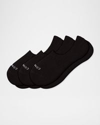COMRAD - Apos;S 3-Pack Cotton No-Show Socks With Grips - Lyst