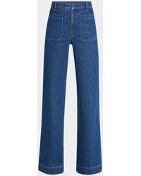 Tanya Taylor - Nicole Patch Pocket Jeans - Lyst