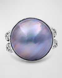 Stephen Dweck - Silver Mabe Pearl Ring In Sterling Silver, Size 7 - Lyst