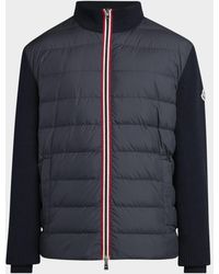 Moncler - Apos;S Down Knit Jacket - Lyst