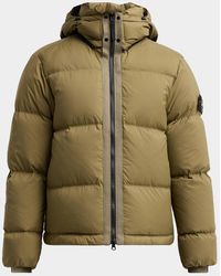 Stone Island - Capospalla Nylon Down Jacket - Lyst