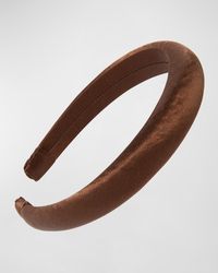 L. Erickson - Silk Charmeuse Padded Headband - Lyst