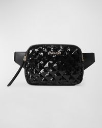 MZ Wallace - Madison Sequins Quilted Belt Bag - Lyst