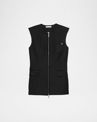 Helmut Lang - Zip Blazer Vest - Lyst